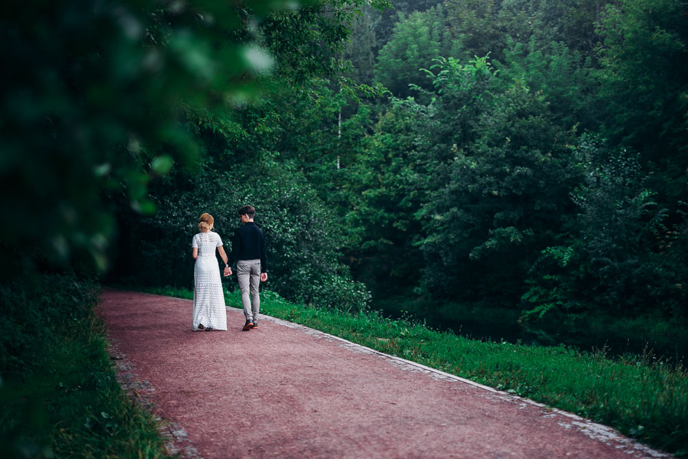 Свадебная фотосессия в Кусково (фото)