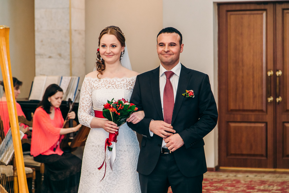 Свадебная фотосессия в отеле Golden Ring Hotel Moscow (фото)