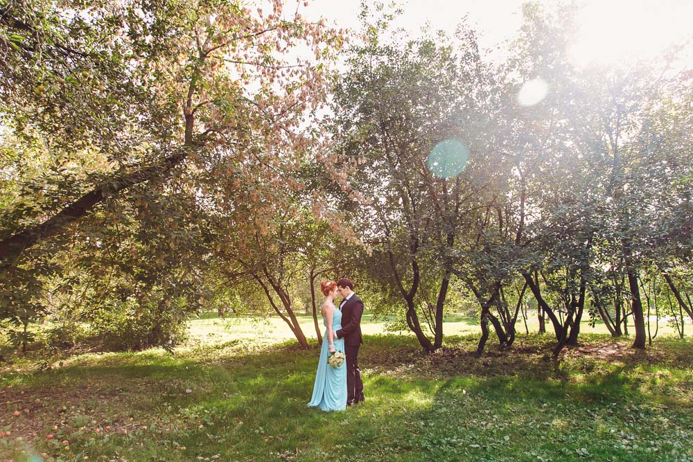 Свадебная прогулка в Коломенском (фото)