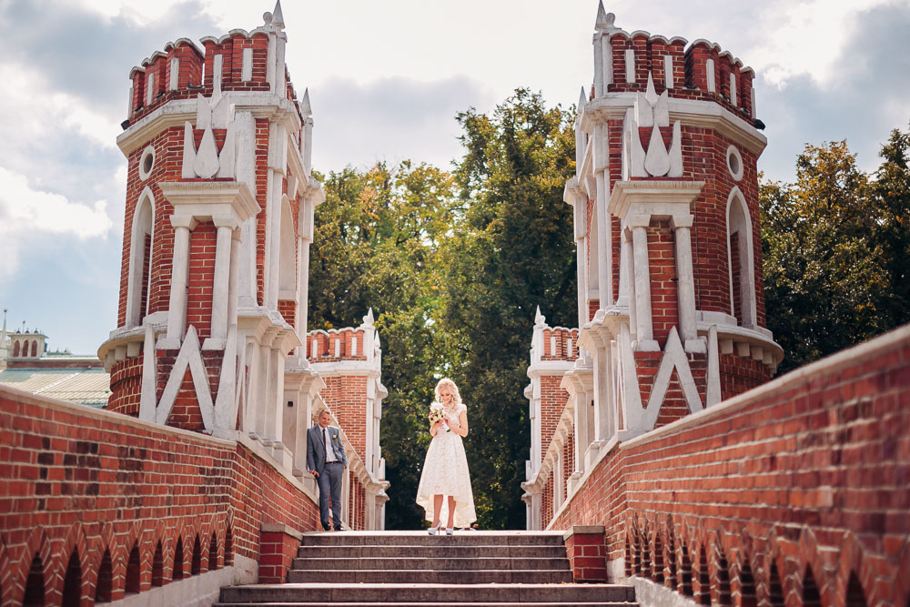 Свадебная фотосессия в Царицыно (фото)